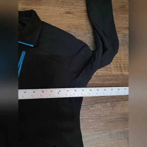 FXR Womens Black/Blue Mountain Soft Shell Jacket Breathable Size 10 - Picture 3 of 6